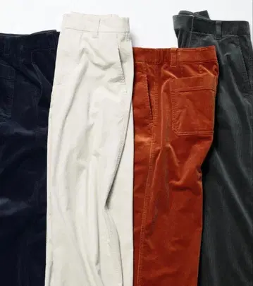 유니클로 x 콩트와르 데코토니에 코듀로이 와이드 팬츠 07 GRAY