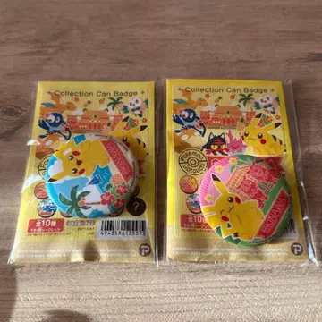 포켓몬 poketabi 오키나와 한정판 캔뱃지 푸딩