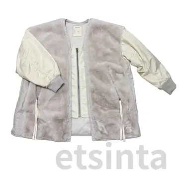 CIAOPANIC TYPY [etsinta/에신타] 퍼 절개 자켓