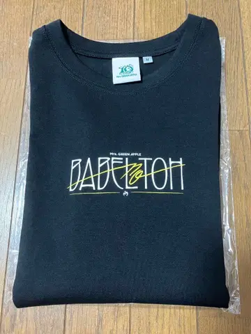 미세스 그린애플 BABELnoTOH 바벨 티셔츠 블랙 M