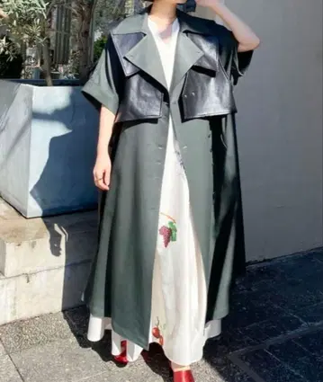 Ameri TRENCH MULTI WAY LONG VEST