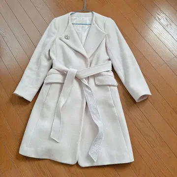 온워드 카시야마 페루 울 코트 브로치 포함