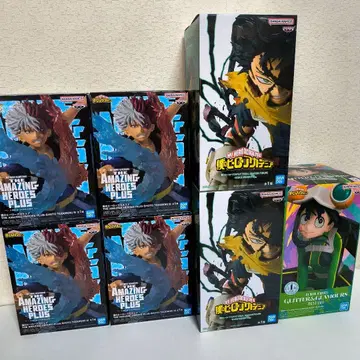 [ 묶음 판매 ] 히로아카 토도로키/데쿠/츠유 피규어 7체 세트