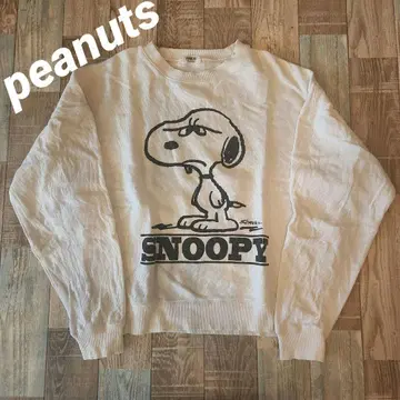 구제 의류 레어 맨투맨 스누피 SNOOPY 빈티지 복각 L