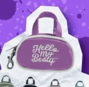 BeFirst Hello My Besty 미니 보스턴 파우치 참