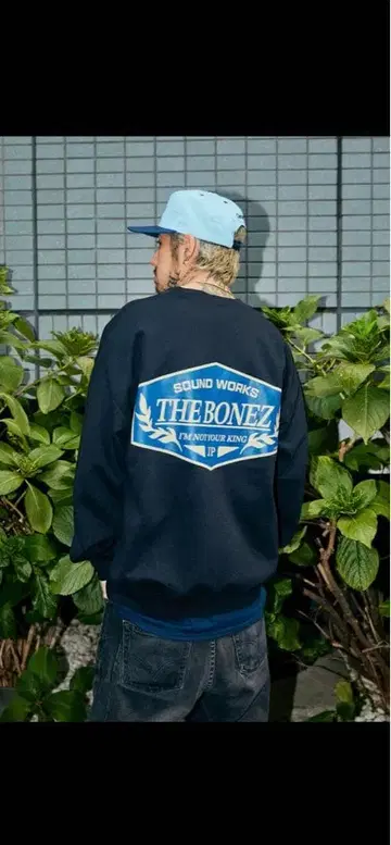 The BONEZ 크루넥 JESSE 블랙 XXL 사이즈 미개봉 새상품