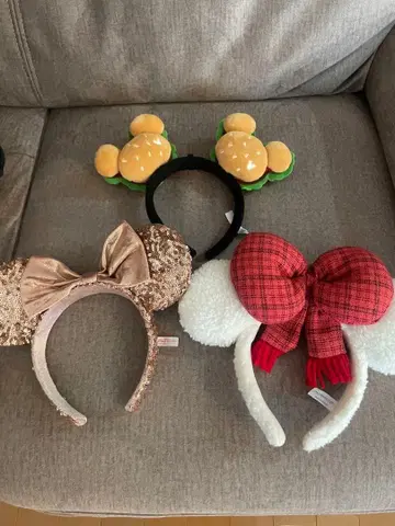 디즈니 머리띠 3세트