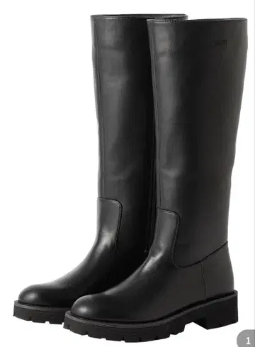 [ 새상품 ] 매킨토시 철학 롱 부츠 블랙 22.5cm