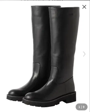 [ 새상품 ] 매킨토시 철학 롱 부츠 블랙 22.5cm