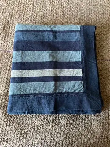 에치고 카타카이 네이비 코타츠 이불