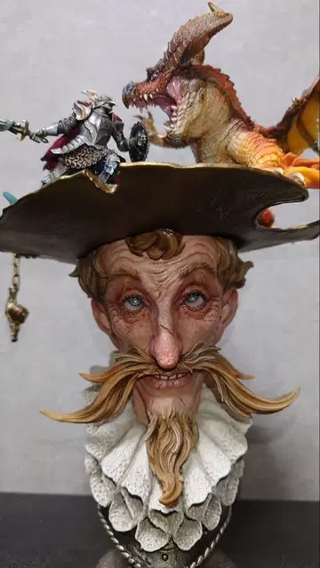 광인 돈키호테 동공방 레진 키트 완성품