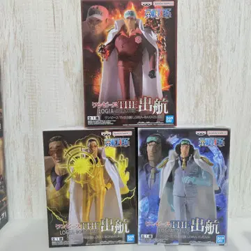 원피스 삼대장 THE 출항 로기아 사카즈키 쿠잔 볼사리노 3점