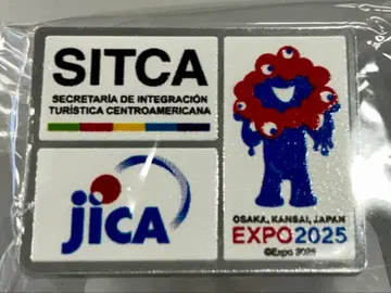 오사카 만박 EXPO 2025 미야쿠미야쿠 콜라보 핀 배지