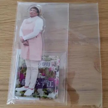 후지키 미즈에 아크릴 스탠드 세트 전설의 기숙사 사감 카드 없음