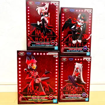 해즈빈 호텔에 오신 것을 환영합니다 모니터 탑 피규어 A 컬러 4종 세트