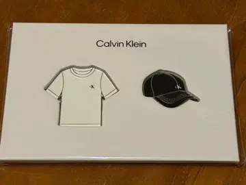 Calvin Klein T셔츠 캡 핀즈 세트 정국 착용