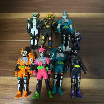 가면라이더 액션 피규어 8체 세트