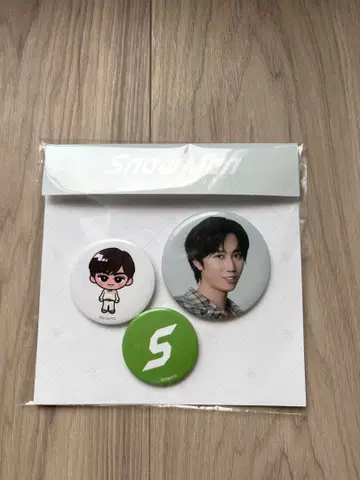 Snow Man 1st POPUP 서울 한국 아베 료헤이 캔뱃지