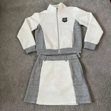 여성용 골프웨어 자켓 스커트 세트 사이즈 2