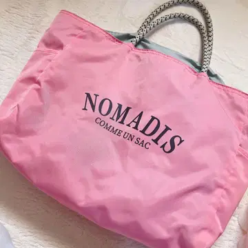 NOMADIS 핑크 토트백