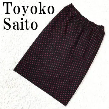 Toyoko Saito 토요코 사이토 타이트 스커트 블랙 B9285