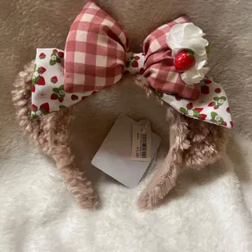 셰리메이 머리띠 딸기 하트펠트 스트로베리 기프트