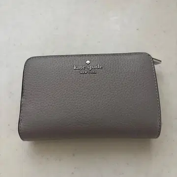 kate spade 그레이 이단 접이식 지갑