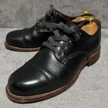 컨디션 최상 울버린 100마일 옥스퍼드 신발 블랙 2144