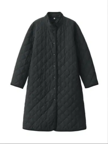 무인양품 워셔블 솜 퀼팅 코트 여성용 M MUJI