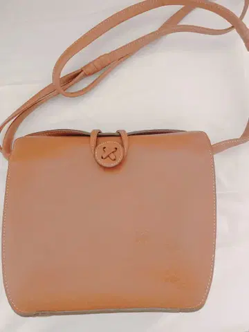 미사용 키타무라 천연 가죽 숄더백