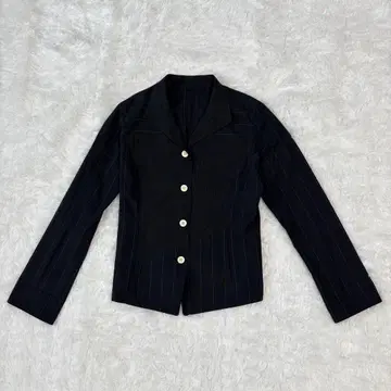 HIROKO KOSHINO 여성용 테일러드 자켓 M 코튼 면