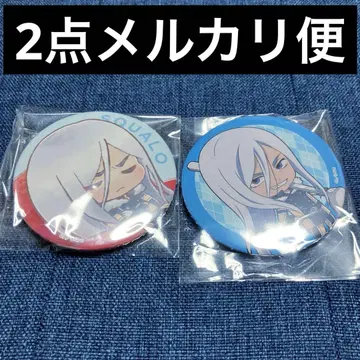 레어 REBORN 리본 캔뱃지 그래프아트  스쿠알로