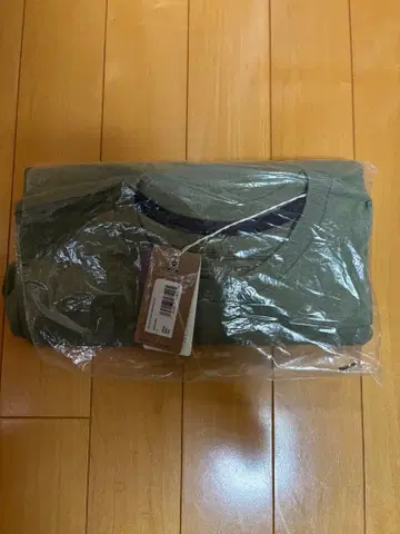 남성용 롱 슬리브 P-6 로고 레스폰시빌리티 롱 티 M 그린