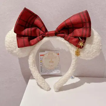 도쿄 디즈니 리조트 크리스마스 릴린린 머리띠