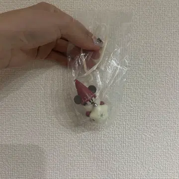 디즈니 크리스마스 2025 릴린린 캡슐 토이 빨간색