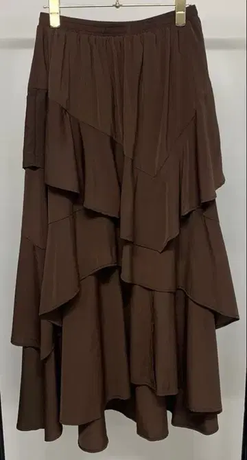 아카이브 매트 프릴 캉캉 스커트