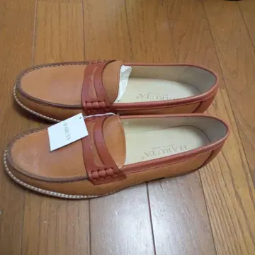 HARUTA 브라운 로퍼