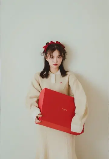 PINUE 크리스마스 니트 원피스 M