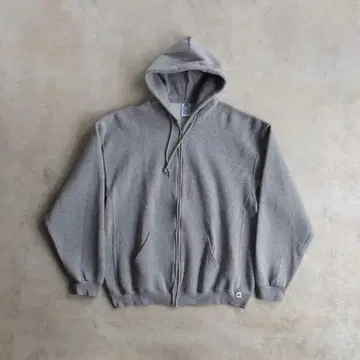 00s 러셀 집업 후드티 그레이 XXL 미사용급