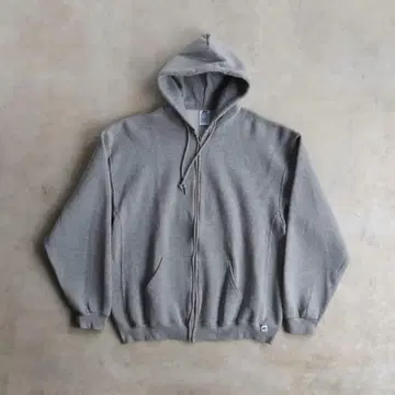 00s RUSSELL 러셀 집업 후드티 그레이 XXL 미사용