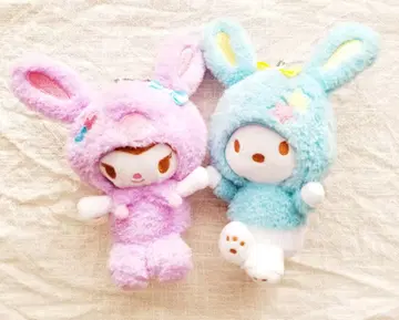 산리오 포차코 쿠로미 봉제 인형 키링