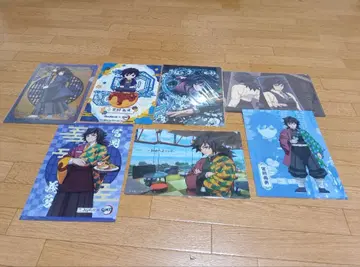 귀멸의 칼날 토미오카 기유 클리어 파일 세트