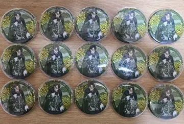 진격의 거인 리바이 GIGO 카페 캔뱃지 15개