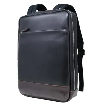 [ 새상품 ] 럭색 백팩 비즈니스백 얇은 타입 블랙 x 브라운