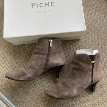 [ 잡지 게재 ] PICHE ABAHOUSE 스웨이드 숏부츠