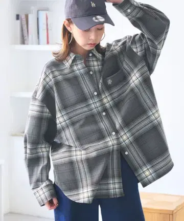 로페피크닉 체크 셔츠 택 포함