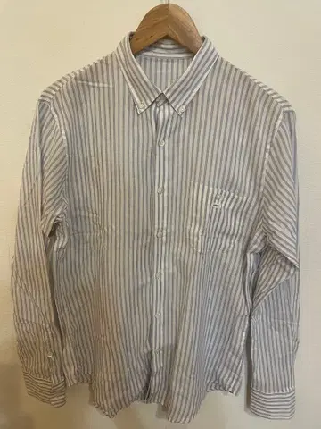 PAPAS 새상품급 스트라이프 긴팔 셔츠 사이즈 S