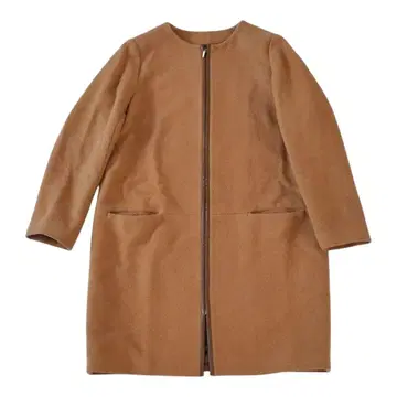 새상품급 Noble(노블) 캐시미어 혼방 노카라 자켓 코트 38