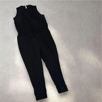 선착순 [ L ] 블랙 랩 스타일 점프수트