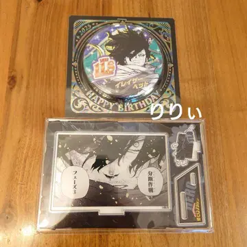 나의 히어로 아카데미아 이레이저 헤드 생일 캔뱃지 명장면 디오라마